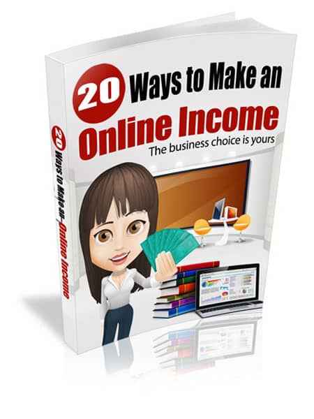 20 Ways To Make An Online Income