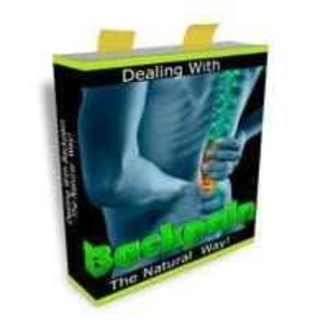 Dealing With Backpain The Natural Way