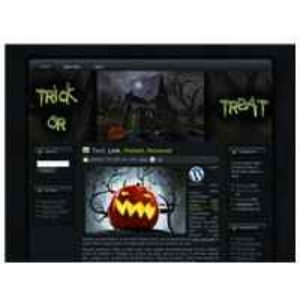 Halloween Witches House WP Theme