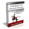 Managing Your Business Domain