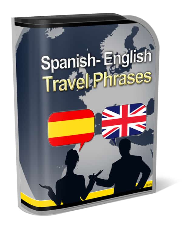 English Spanish Travel Phrases