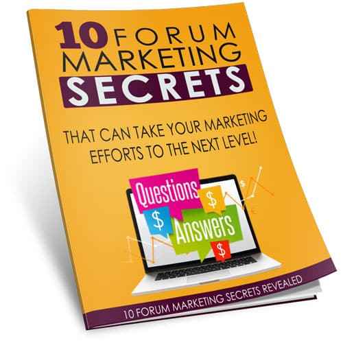 Forum Marketing Mastery 101