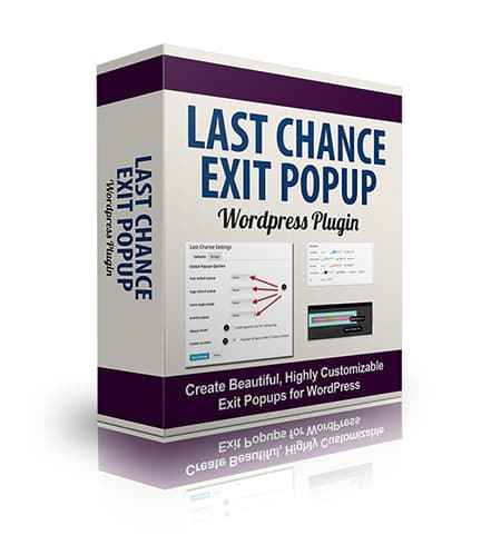 Last Chance Exit PopUp