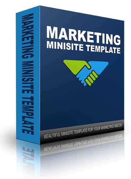 New Marketing Minisite Template 2014