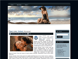 On the Beach 03 – WP Theme