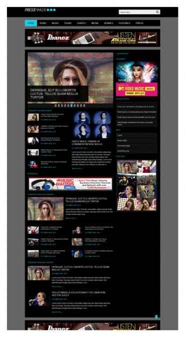 The PressMaker WordPress Theme