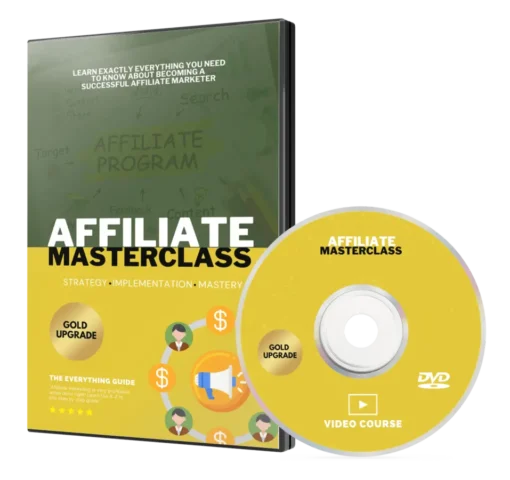 Affiliate Masterclass Video Upgrade