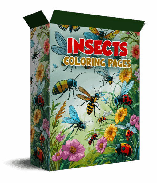 Insect Coloring Pages for Kids