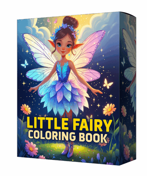Little Fairy Coloring Book for Kids