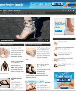 Plantar Fasciitis WordPress Website