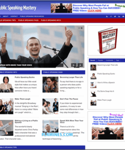 Public Speaking WordPress Blog